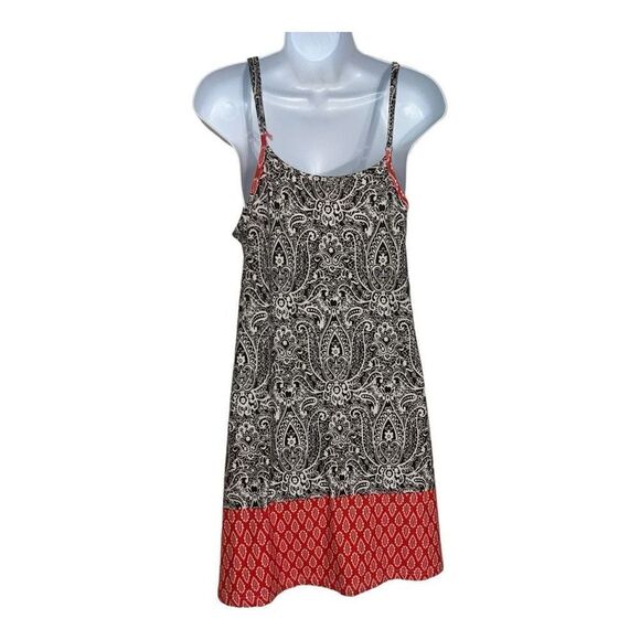 Reborn women's stretch knit sleeveless size Large mix prints - Picture 3 of 4